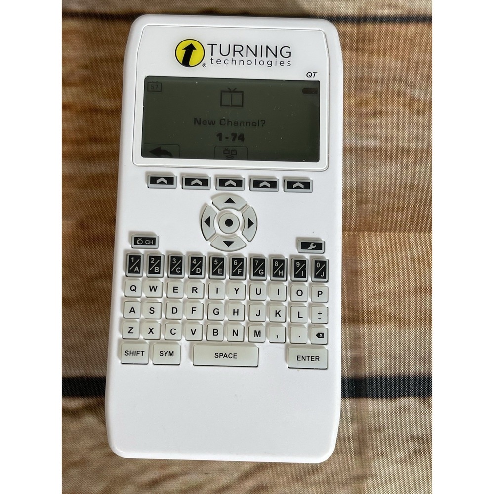 Turning Technologies - QT Response/Device Clicker RCQR-01 - Large LCD Screen - Picture 5 of 7